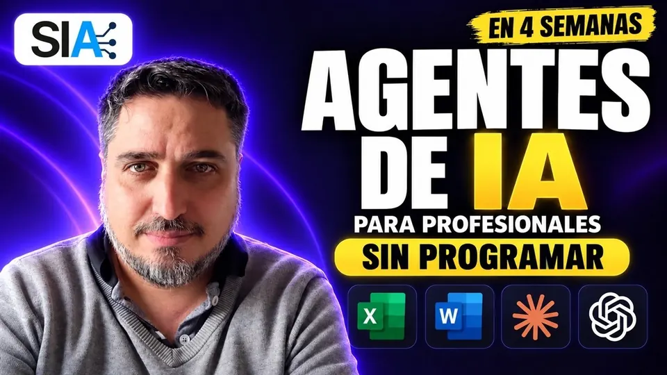 Diego Barrado presenta el programa de cuatro semanas para armar tu propio agente de IA sin programar